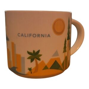 Starbucks California You‎ Are Here Series Mug with Scenic Design
